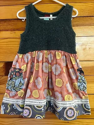 Matilda Jane Vigilante Maya Dress Girls Heart Soul Pride Character Counts Size 2 • $34.99