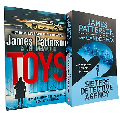 $23.55 • Buy James Patterson Large Paperback Book Bundle Thriller Fiction Stand Alone Story
