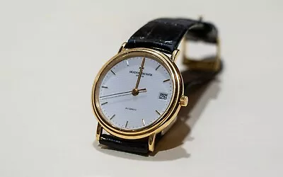 $9500 • Buy Vacheron Constantin Patrimony (Vintage 1990) Mint+ Gold Leather