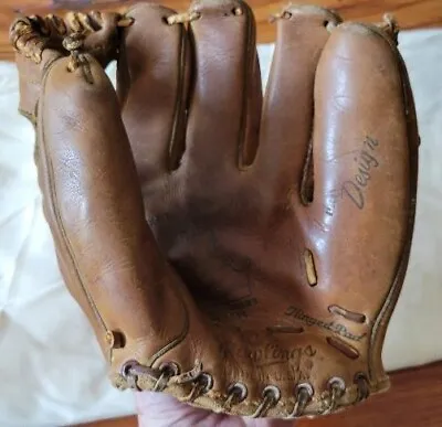 Vintage Baseball Glove Rawlings MM 9 Mickey Mantle • $39.99