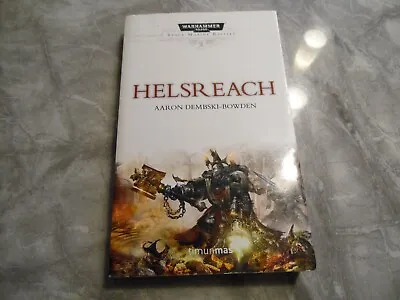 Rare Helsreach Warhammer 40000 Space Marine Battles Paperback Book In Spanish  • £40