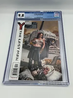 Y: The Last Man #2 (2002) CGC 9.8 NM First Print 1st Appearance Waverly • $100