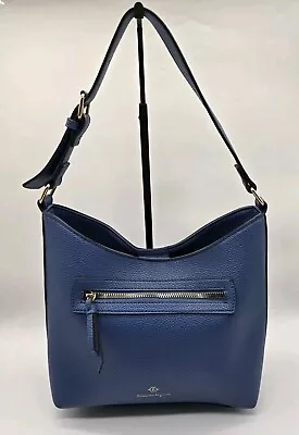 Nanette Lepore Maxine Small Bucket Blue Purse Handbag Pre-owned  • $35.99