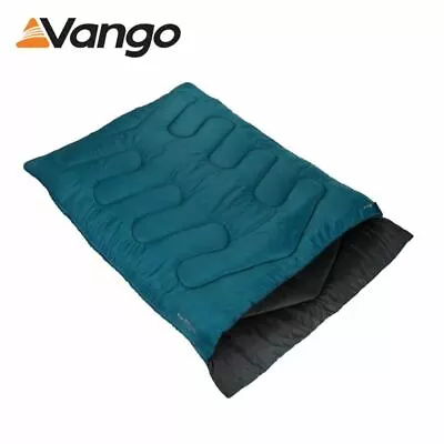 Vango Ember Double Sleeping Bag Bondi Blue Tog 8 - 2022 Model • £42.99