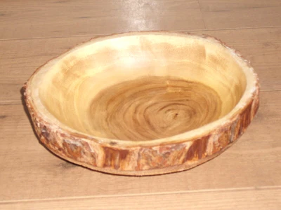£19.95 • Buy Rustic Wooden Large Bowl