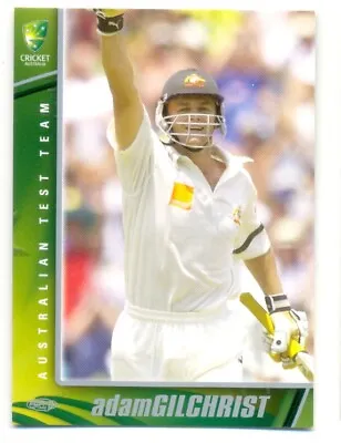 $1 • Buy 2003 2004 Australian Cricket Test Team Card  5 Adam Gilchrist