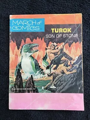 March Of Comics #399 Turok Son Of Stone 1974 Giveaway Promotional Mini • $6.95