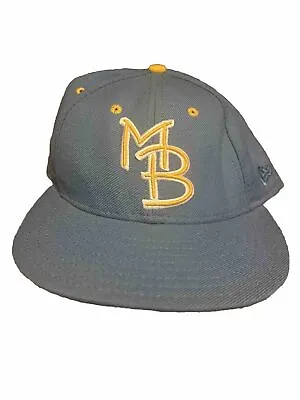 Vintage MILB New Era 59Fifty Myrtle Beach Pelicans Team Hat 7 3/4 • $23