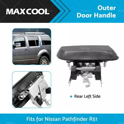 For Nissan Pathfinder R51 2005~2013 REAR LH Left Hand Outer Door Handle Black • $22.99