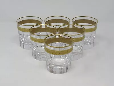 Set Of Six Moser Crystal Royal Copenhagen Old Fashioned Glass Tumblers • $595