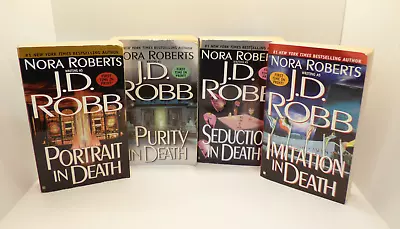 J. D. Robb 4-Book Lot - Purity Seduction Imitation And Portrait In Death • $16.90