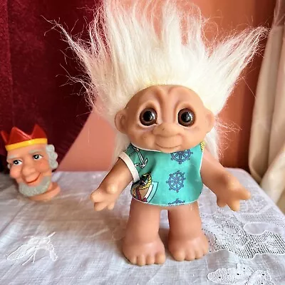 Vintage Dam Troll Dolls 1980 Blond Hair  • £15