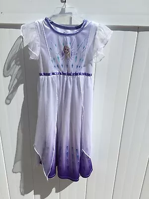 Disney Frozen II Girls 5T  Multicolor Purple White Blue Princess Elsa Tulle • $9.09