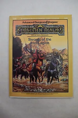 AD&D Forgotten Realms I14 Swords Of The Iron Legion 9226 TSR Adventure 1988 • $22.99