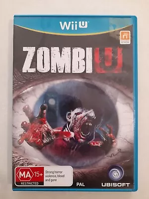 Zombi U Nintendo Wii U Game And Manual • $15