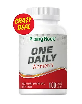 One Daily Multivitamin For Women - 100 Capsulas .Todas Las Vitaminas Que Necesit • $20