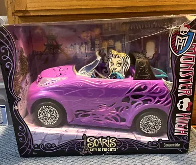 NIB 2012 Monster High Scaris City Of Frights Purple Convertible • $50