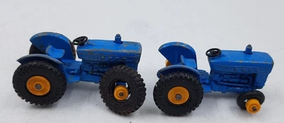 £9.99 • Buy Vintage 1978 Matchbox Diecast Lesney Ford Blue Tractors Set Of 2 No 39
