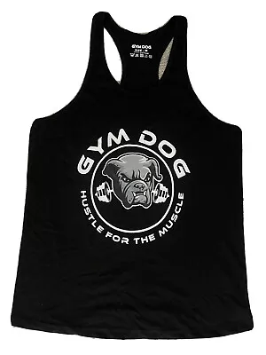 Mens Gym Vest Racerback Bodybuilding Muscle Stringer Tank Top Bodybuilding Vest • £10