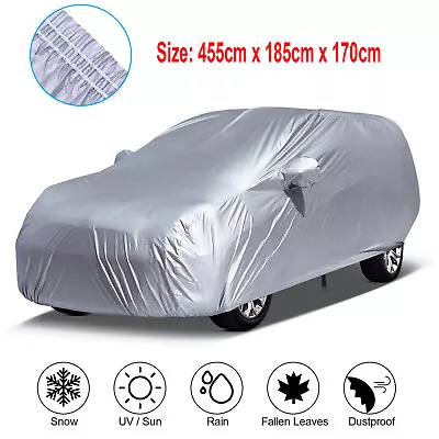 NEVERLAND Full SUV Car Cover Waterproof Breathable UV All Weather Protection UK • £14.99