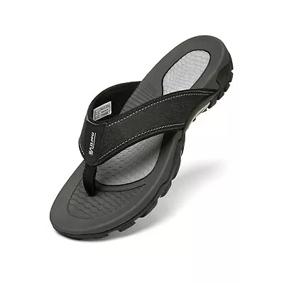 US Men Flip Flops Athletic Sandals Arch Support Sandal Thong Beach Sandals • $15.99