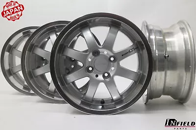 JDM 15  MUGEN NR 15x6.5 +45 4x100 RIMS HONDA CIVIC EF EG EK JAZZ FIT CRX #E3906 • $1125