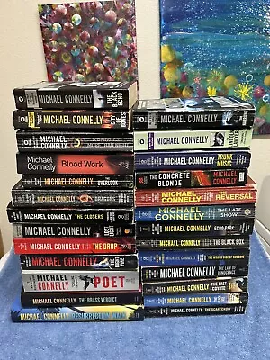 Lot 25 Michael Connelly Books Mostly HARRY BOSCH~Now On Prime..Resurrection Walk • $59.99