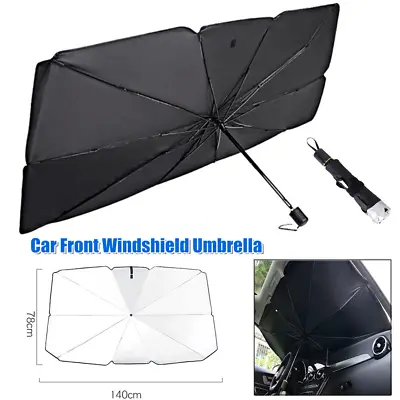 Car Front Windshield Umbrella Sun Shade Protector Parasol Front Window Sunshade • $18.99