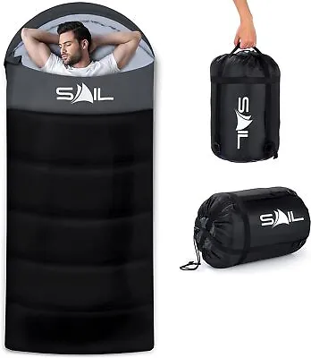 SAIL XL Sleeping Bag Extra Wide For Big & Tall Person 3-4 Season • £39.99
