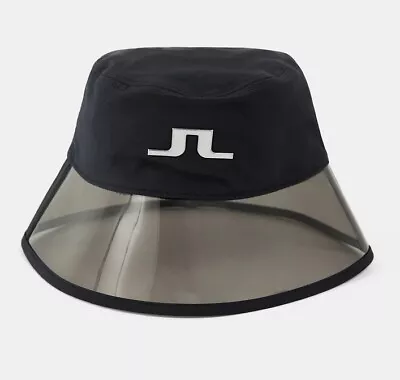 J. Lindeberg Page Black Bucket Hat Ladies One Size GWAC05850 NEW NWT Golf • $44.99