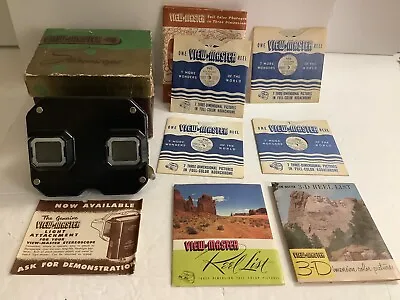 View- Master Camera. -1950’s  + Rare Western Stars Collection + Extra • $22