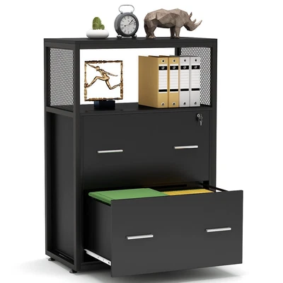 $176.68 • Buy 2Drawer Lateral File Cabinet Storage Cabinet To Keep Paper Files For Home Office