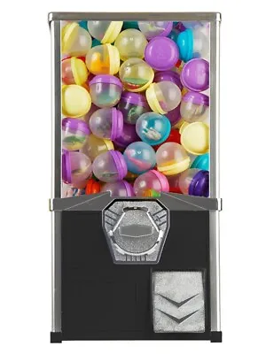 £106.80 • Buy GV20 50mm Toy / 45mm Bouncy Ball Capsule Vending Machine £1 Coin Operated BLACK