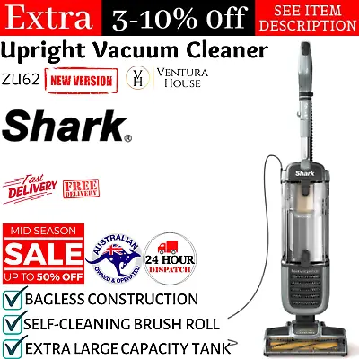 Shark ZU62 Navigator Pet Vacuum Cleaner Extendable Hose Self-Cleaning Brushroll  • $342.31