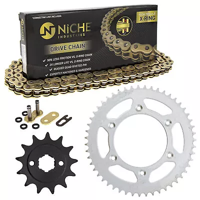 Sprocket Chain Set For Honda CR125R 13/51 Tooth 520 X-Ring Rear Front Kit Combo • $79.95