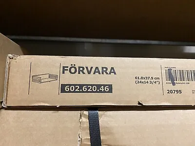 Ikea Forvara Medium Drawer 24  X 14 3/4  White New 602.620.46   • £17.63