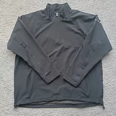 Dunning Golf Windbreaker Pullover Jacket Men XXL 2XL Black Waterproof Outdoor  • $15.90