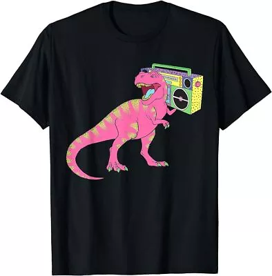 Vintage T-Rex Boombox T-shirt (dinosaur Shirt) • $16.99