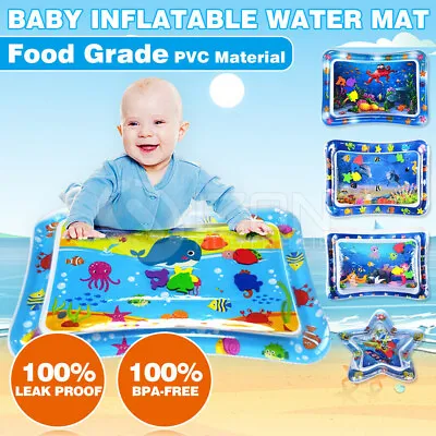 $13.97 • Buy Baby Inflatable UE Time Sea World Toddlers Infants Water Play Mat Fun Tummy For
