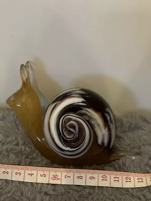 Stunning Langham Hand Blown Glass Snail • £14.99