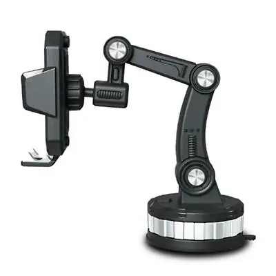 BlackMultifunctional Car Phone Holder Car Windshield Dashboard Adjustable Stand  • $43.62