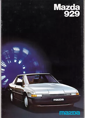 1983 MAZDA 929 HB SEDAN 2 And 4 DOOR HARDTOP 20p Australian Brochure • $22.49