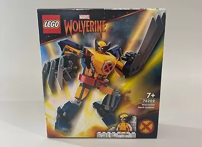 LEGO 76202 Marvel Wolverine Mech Armor - BNIB - EXCELLENT - RETIRED - FREE SHIP • $50