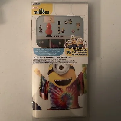 Minions A Movie Exclusive Peel & Stick Wall Decal Stickers Removable Reusable • $11.99