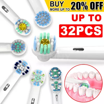 $5.99 • Buy 4-32X Replacement Electric Toothbrush Heads Compatible Oral B Tooth Brush Head