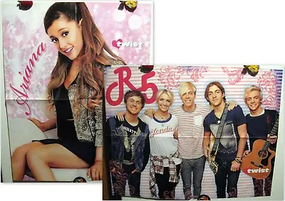 Ariana Grande / R5 Band Ross Lynch Two-sided Magazine Poster A2 23х16 • $5