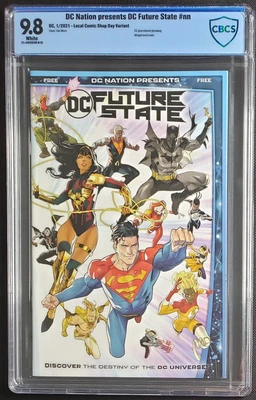 £22.10 • Buy Future State #nn CBCS 9.8 NM/MT Mora 2021 DC Comics  Yara Flor Preview [1] 