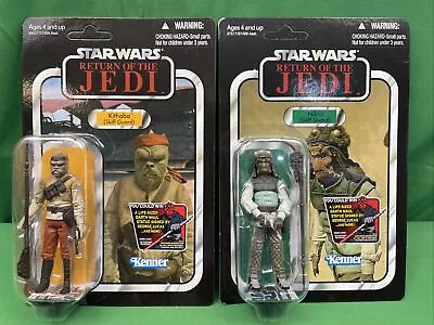 Star Wars Vintage Collection 2012 Nikto Vc99 & Kithaba Vc56 Skiff Guard Lot Rotj • $70