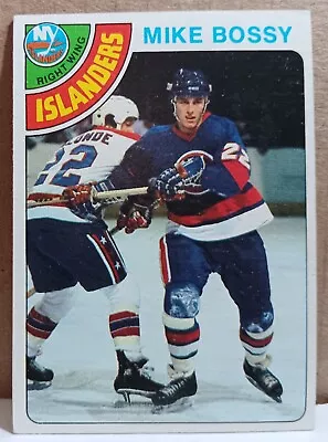 1978-79 TOPPS ROOKIE RC #115 MIKE BOSSY New York Islanders Legend Excellent  • $29.99