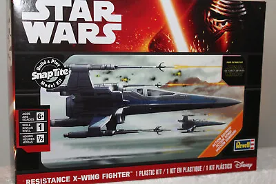 REVELL  DISNEY 85-1632 Star Wars RESISTANCE X-WING FIGHTER Snap Model Kit • $22.95